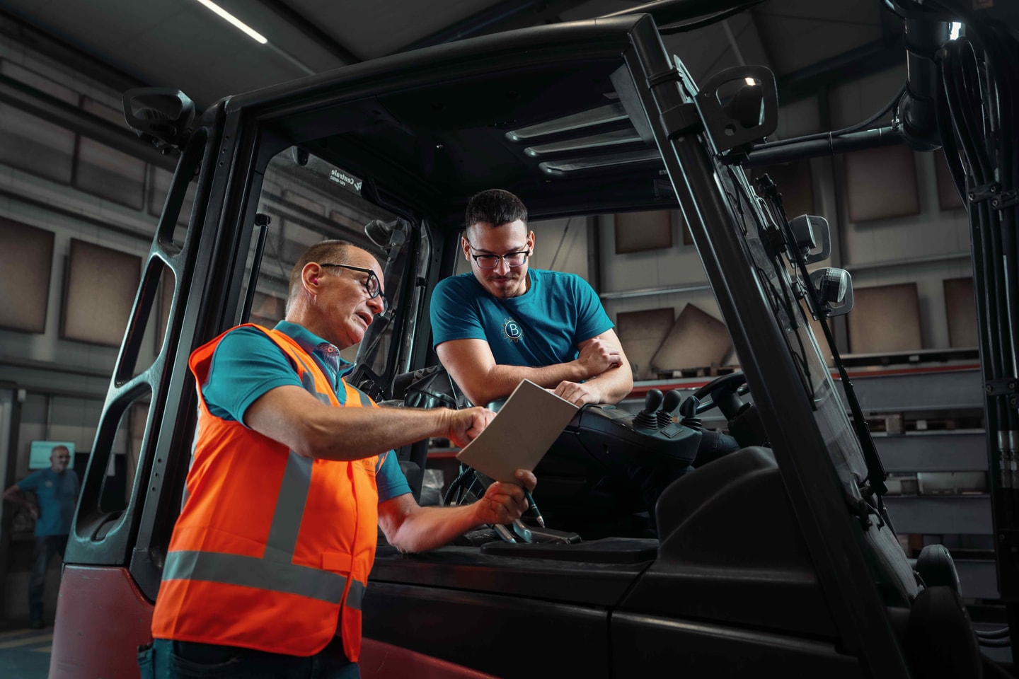 Interim HSE manager van Diks Process Support aan het werk